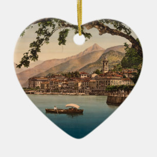 Bellagio I, See Como, Verzierung Lombardei, Keramikornament