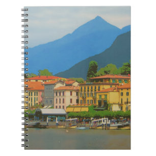Bellagio Italien Poster Notizbuch Notizblock