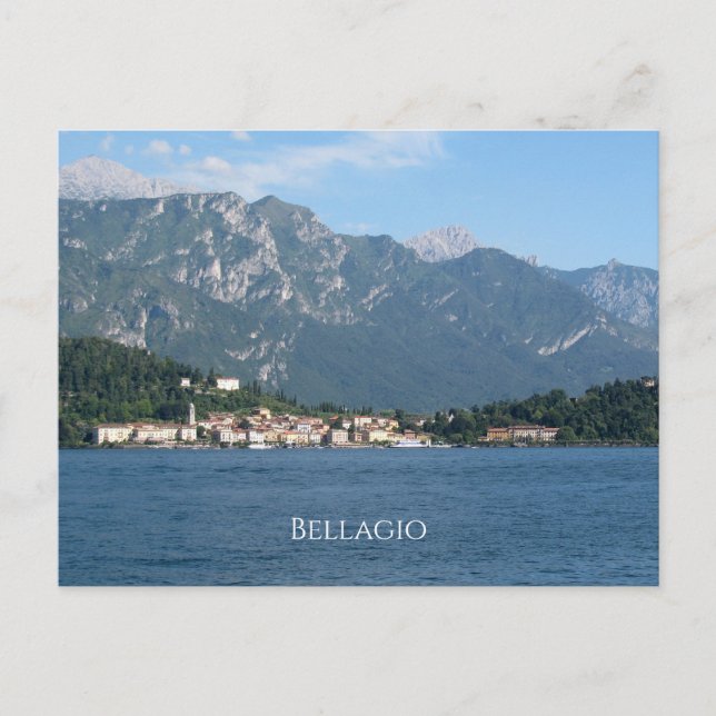 Bellagio Lac Côme Italie Carte postale (Devant)
