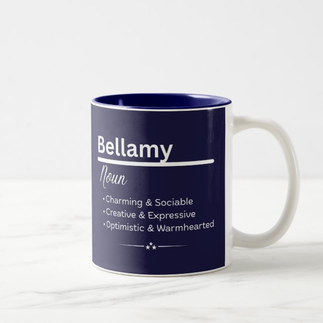 Bellamy Personalized Name Coffee Mug (Droit)