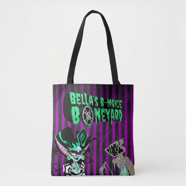 Bella's B-Movie Boneyard Tote Bag (Devant)