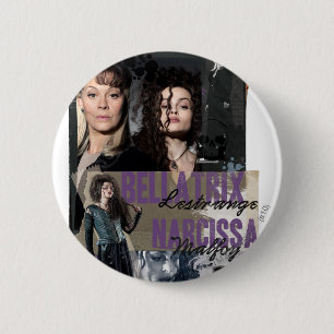 Bellatrix Lestrange und Narcissa Malfoy Button