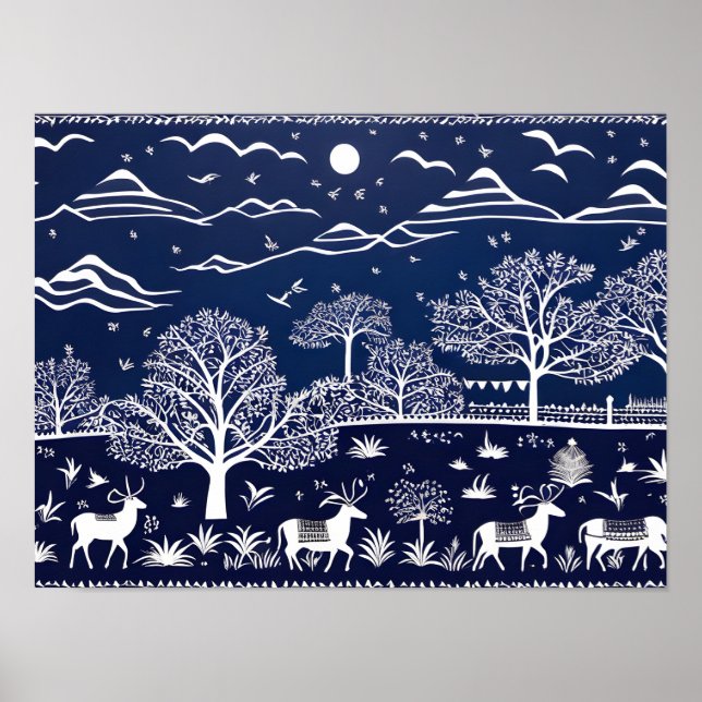 Belle affiche artistique (Devant)