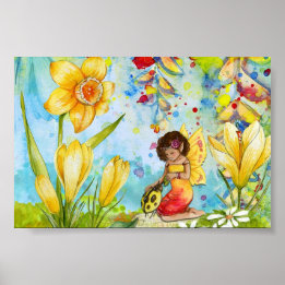 Belle affiche de fée