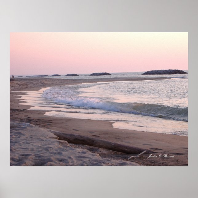 Belle affiche du lac Érié (Devant)