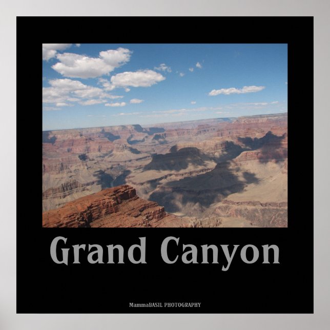 Belle affiche Grand Canyon ! (Devant)