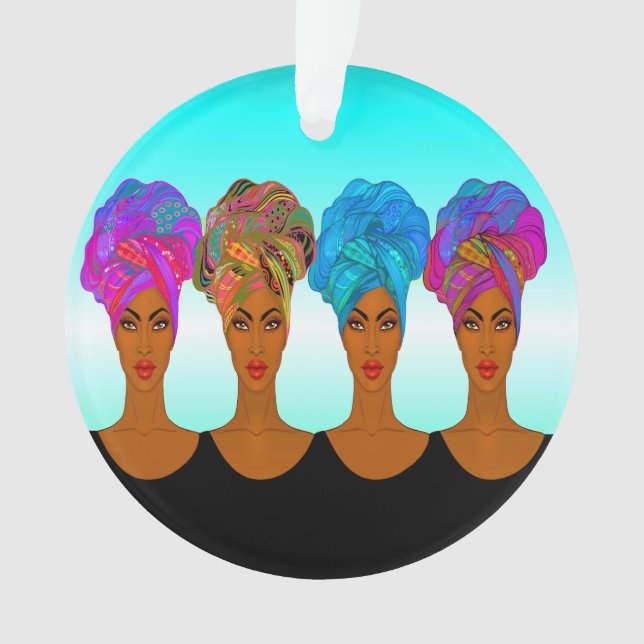 Belle Africaine Américaine (devant)