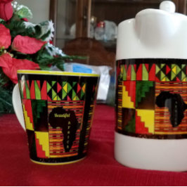 Belle Afrique Latte Mug