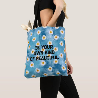 Belle aquarelle marguerite Sac fourre-tout de moti
