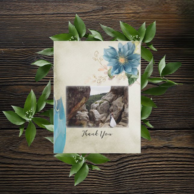 Belle Aquarelle Merci Cartes (Créateur téléchargé)