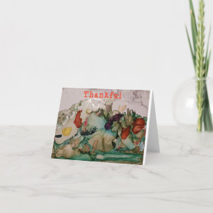 Belle Automne Peint Cartes de grâce