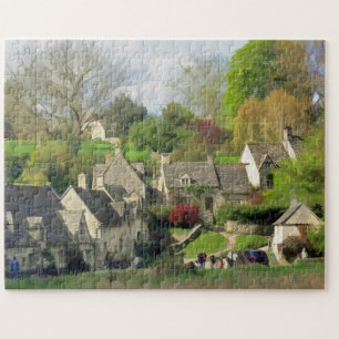 Belle Bibury, Cotswolds, Royaume-Uni Jigsaw Puzzle