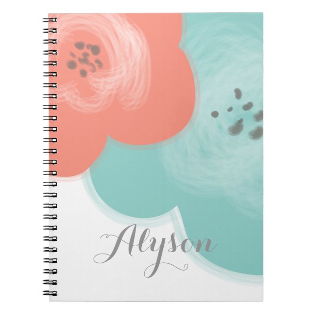 Belle Blooms Carnet Personnalisé (Devant)
