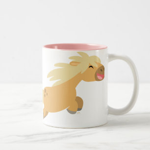 Belle caricature Palomino Pony Mug
