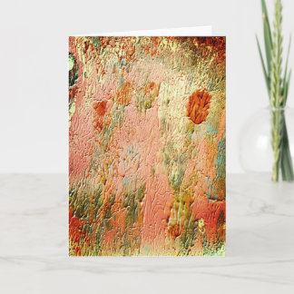 Belle carte abstraite pour l'amitié