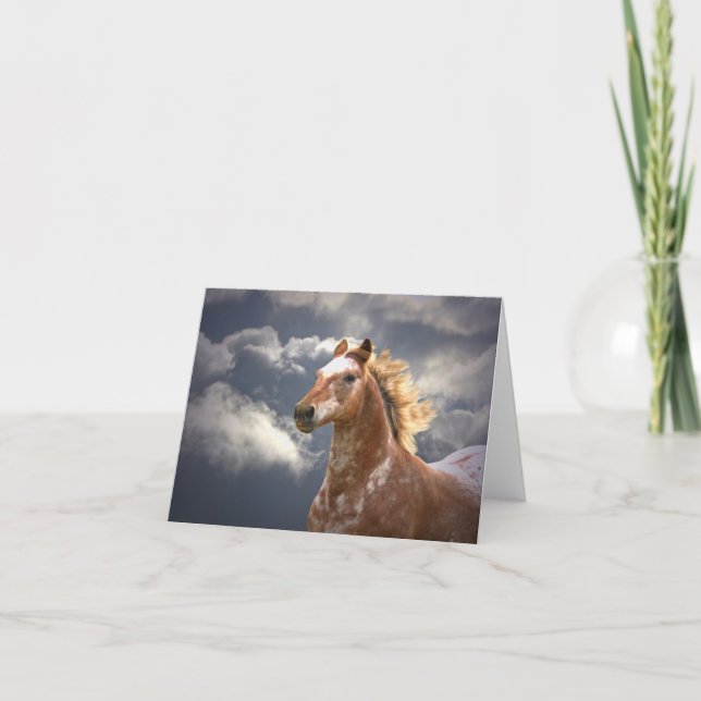 Belle carte Appaloosa Note (Devant)