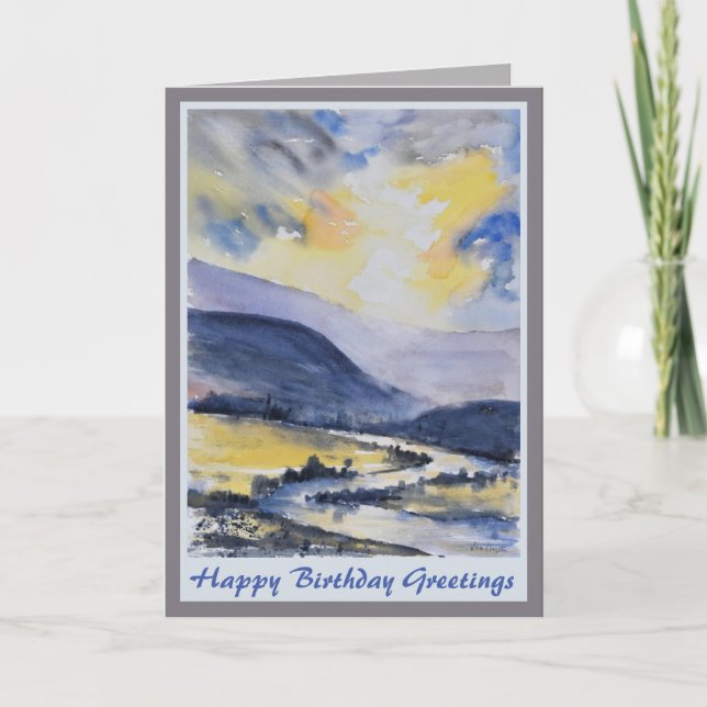 Belle carte d'anniversaire pour les hommes de la m (Devant)