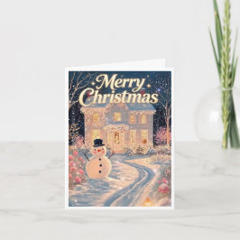Belle carte de Noël