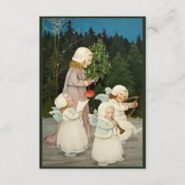 Belle carte de Noël vintage