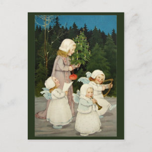 Belle carte de Noël vintage