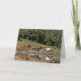 Belle carte de voeux pour Cheval Blanc