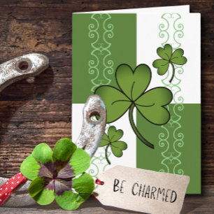 Belle carte de voeux St. Patrick's Day 5"x7"
