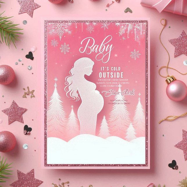 Belle carte Faire-part Invitation Baby shower (Créateur téléchargé)