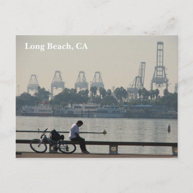 Belle carte postale de Long Beach! (Devant)