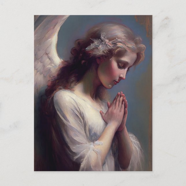 Belle Carte postale Garden Fairy Angel (Devant)