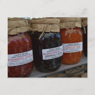 Belle carte postale Jam Jars