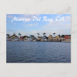 Belle carte postale Marina Del Rey !