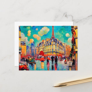 Belle carte postale Paris