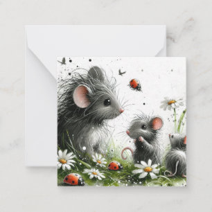 Belle carte souris