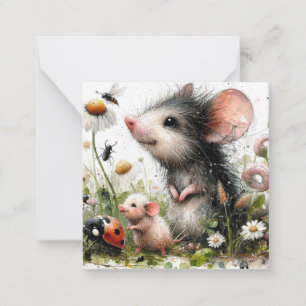 Belle carte souris