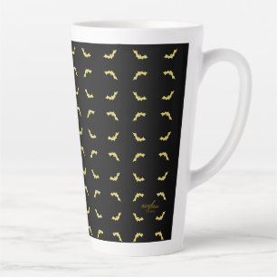 Belle chauve-souris Latte Mug par la poète Adiela