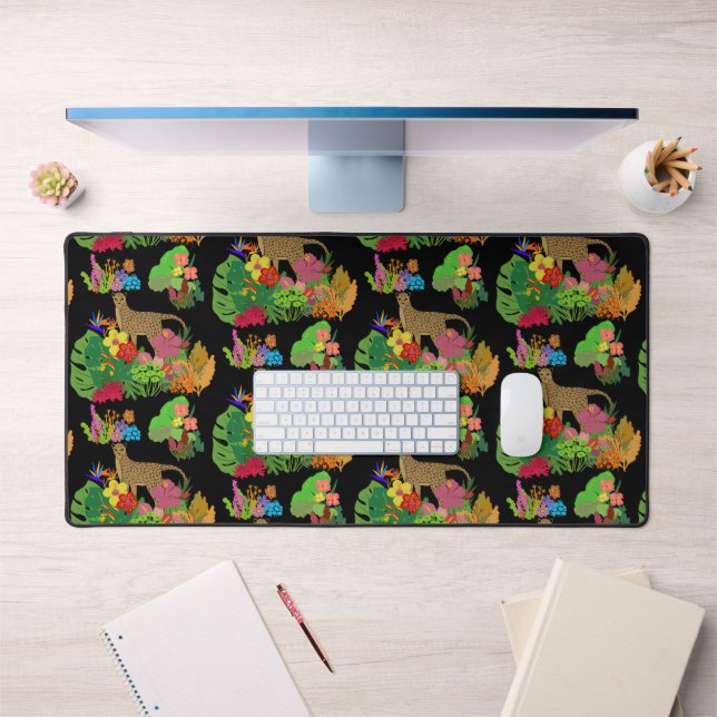 Belle, Cheetah et jungle tropicale (Bureau 1)