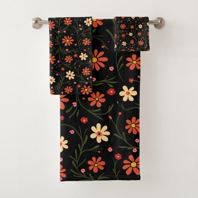 Belle collection Florale Vintage moderne (En situation)
