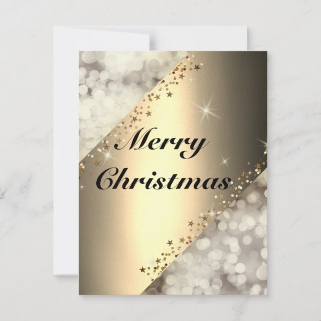 Belle, Cool, Parfaite Carte De Vacances Sparkly (Devant)