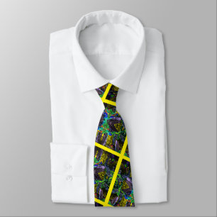 Belle couleur Cravate - Motif Abstrait