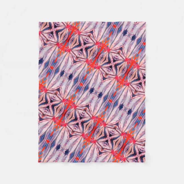belle couverture en toison motif (Devant)