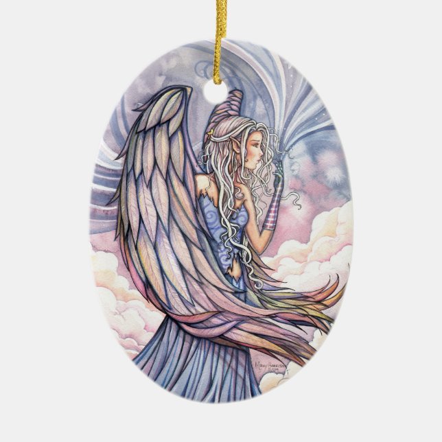 Belle décoration de Noël ange (Devant)