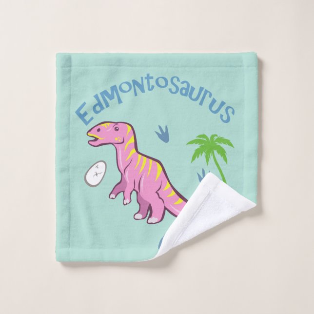 Belle Edmontosaurus (Gant de toilette)