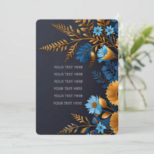 Belle élégante invitation de mariage design