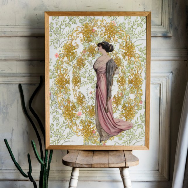 Belle Epoque Decoupage Tissue Paper Seidenpapier (Von Creator hochgeladen)