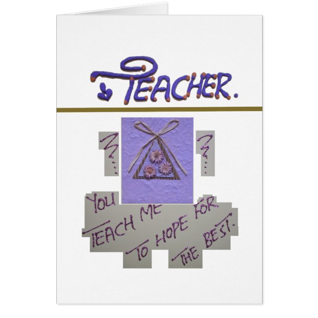 Belle extraordinaire belle enseignante (Devant)