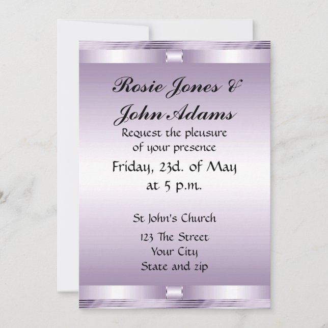 Belle Faire-part de mariage (Devant)