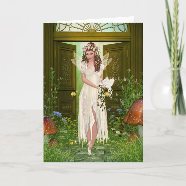 Belle Fée Toute Occasion Carte de voeux (Devant)