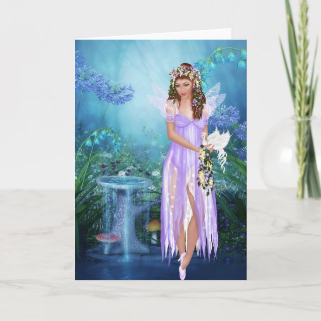 Belle Fée Toute Occasion Carte de voeux (Devant)