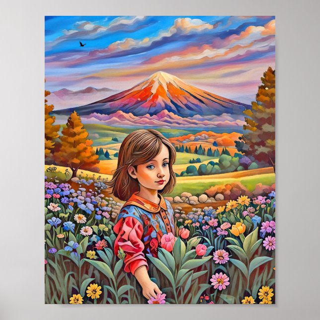 Belle fille de Ararat Poster Paper (Matte) (Devant)