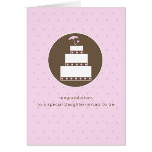 Belle-fille, Fête des mariées Félicitations